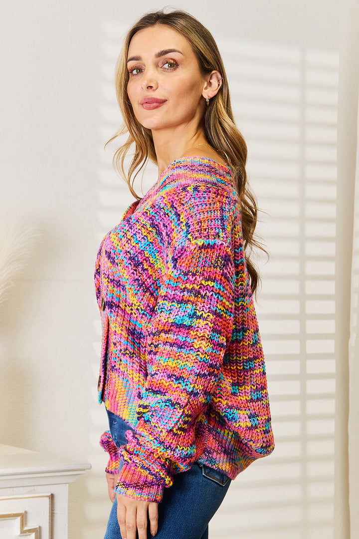 Stilla | Wings Woven Right V-Hals Langærmet Cardigan