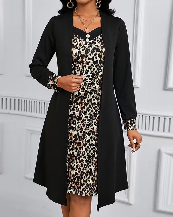 Stilla | Fake To-delt Leopardprint