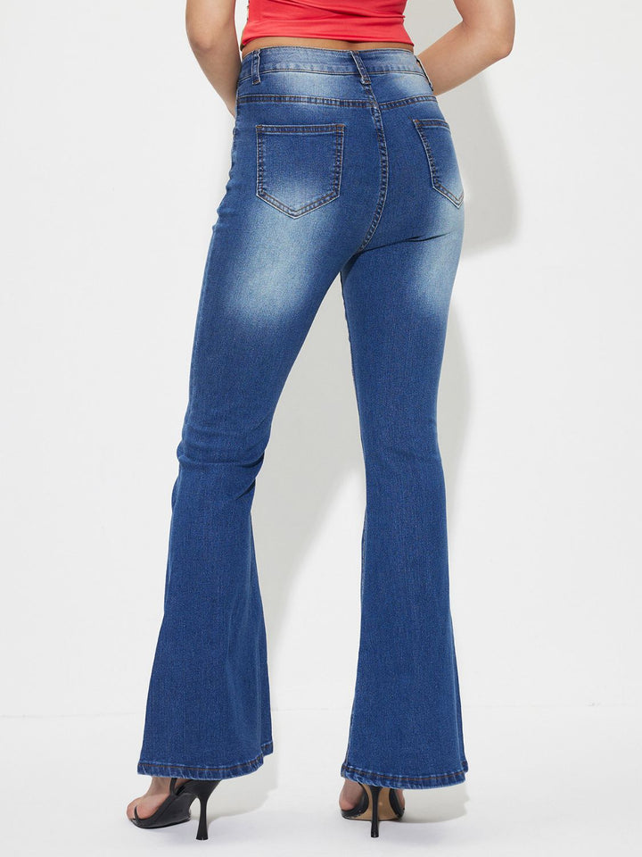 Stilla | Rise Waist Bootcut Jeans