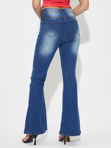 Stilla | Rise Waist Bootcut Jeans
