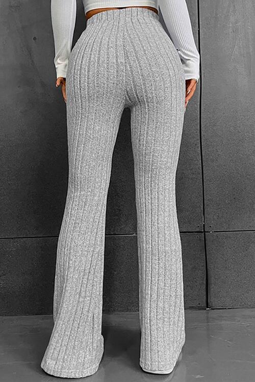 Stilla | Høj Talje Flare Bootcut Bukser