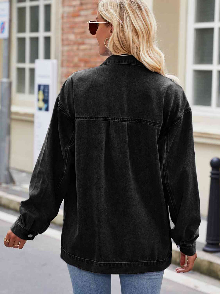 Stilla | up Denim Jakke Med Lommer