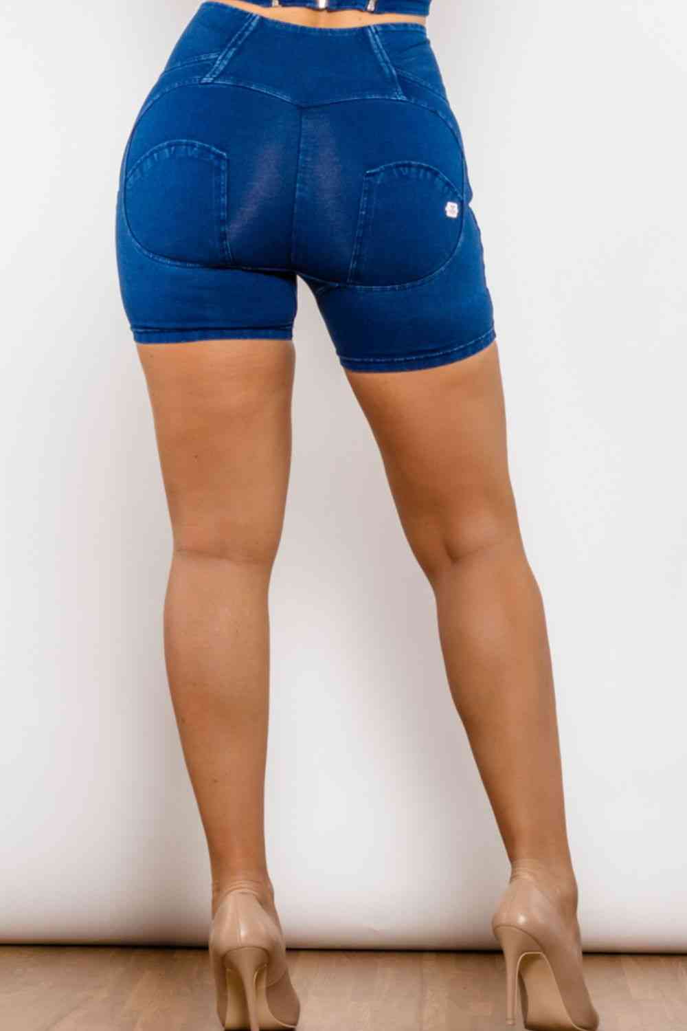 Stilla | Størrelse Lynlås Lukning Denim Shorts