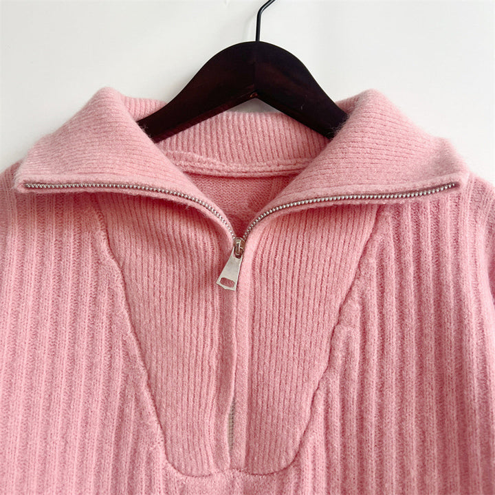 Stilla | Half Zip Langærmet Sweater