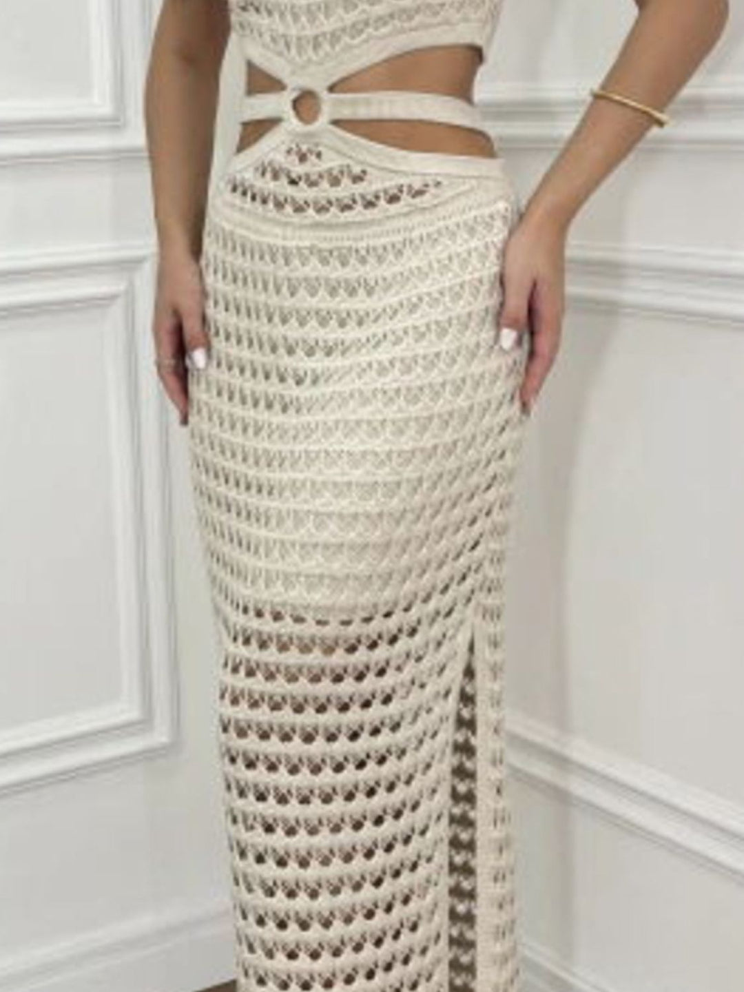 Stilla | Slids Rund Hals Sweater Kjole