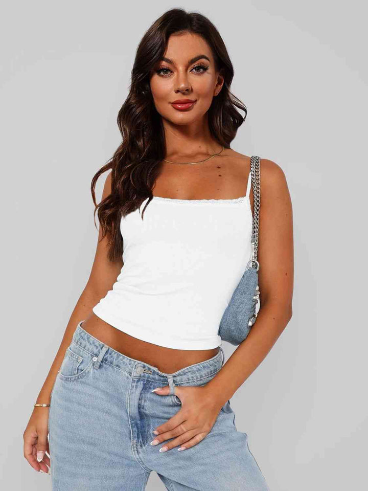 Stilla | Trim Straight Neck Cami