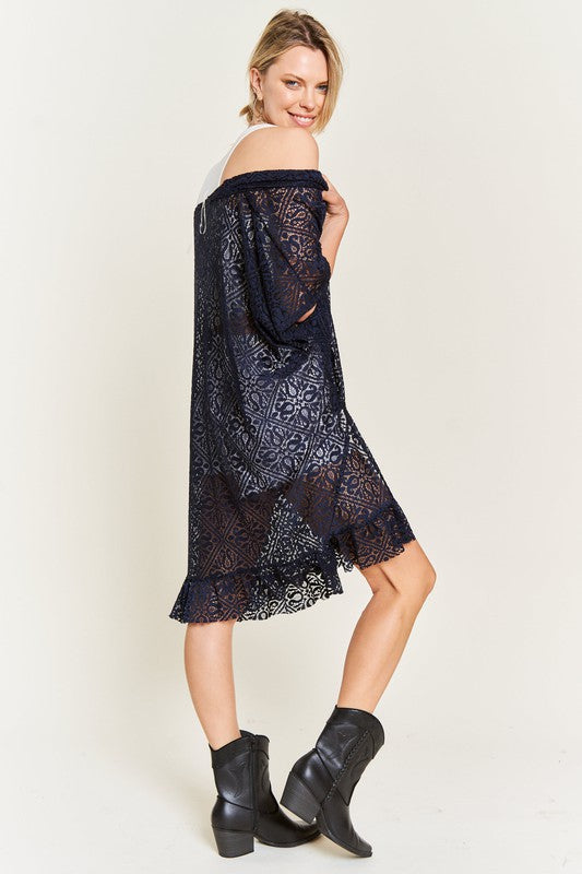 Stilla | Over Size Ruffle Kimono