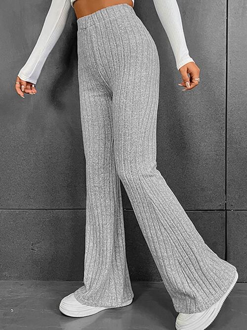 Stilla | Høj Talje Flare Bootcut Bukser
