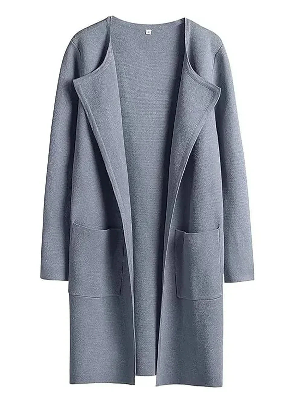 Stilla | Frakke Løs Skæring Knælængde Bred Revers Minimalistisk Design