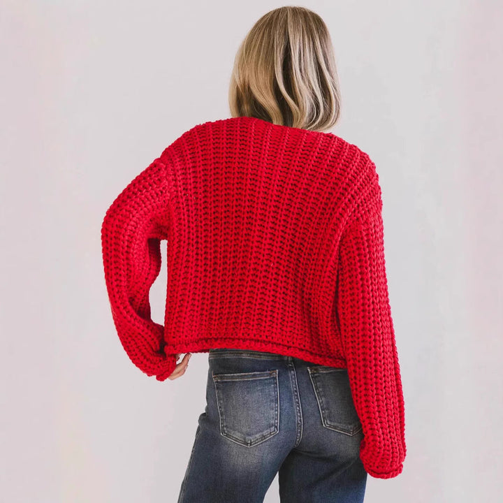 Stilla | Cozy Chic Kvinders Cardigan med Knapper og Lommer