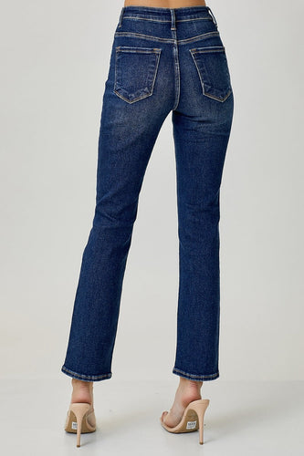 Stilla | Full Size Høj Talje Lige Jeans