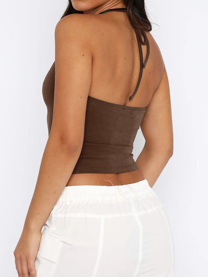 Stilla | Detalje Halter Neck Cami