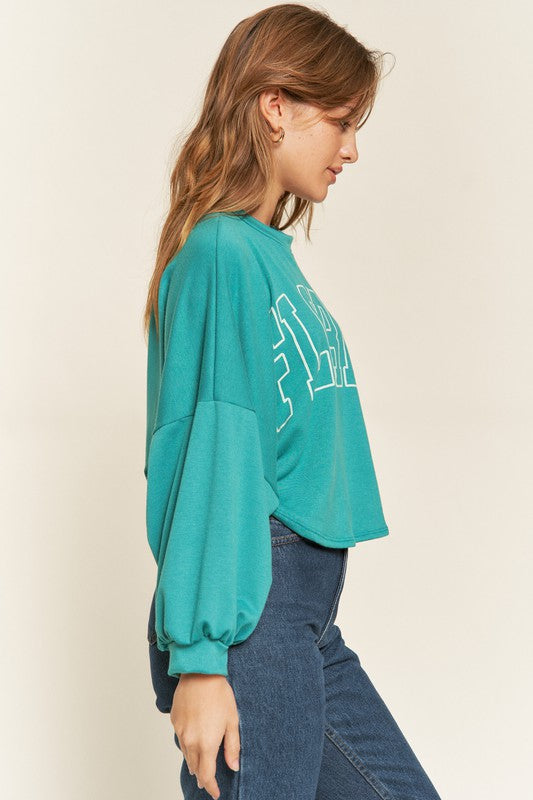 Stilla | Batwing Ærme Top