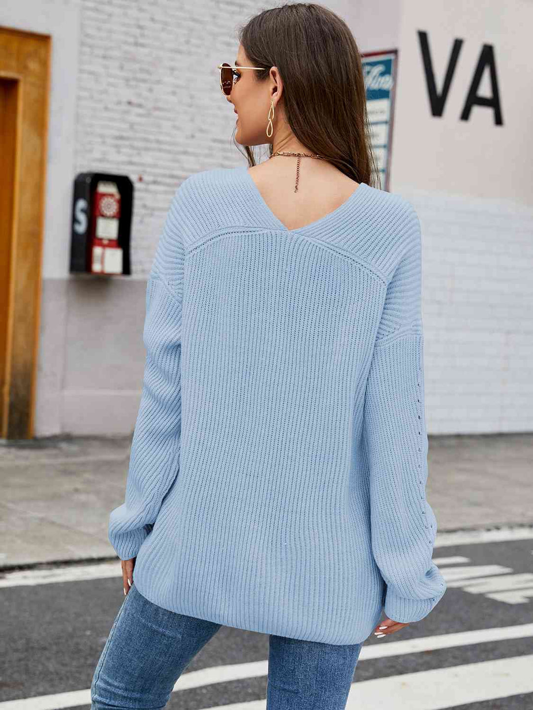 Stilla | Nakke Rib-strik Top
