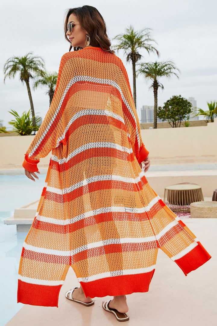 Stilla | Åben Front Side Split Duster Cover up
