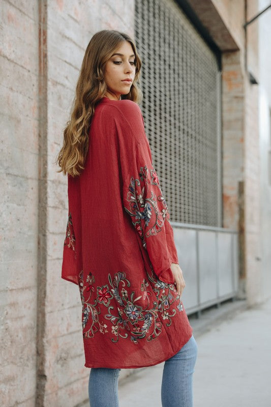 Stilla | Floral Kimono Cardigan
