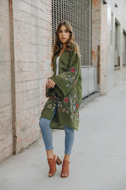 Stilla | Floral Kimono Cardigan