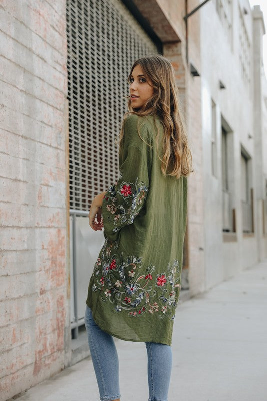 Stilla | Floral Kimono Cardigan