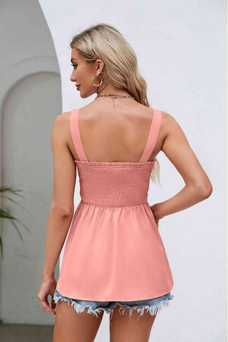 Stilla | Square Neck Babydoll Tank