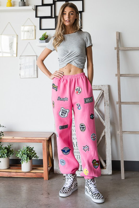 Stilla | Talje Multi Patches Jogger Bukser