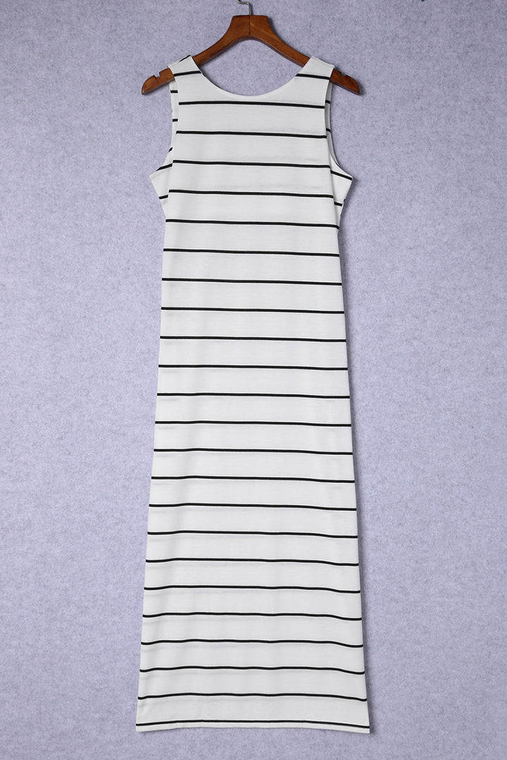 Stilla | Slidslæ Sleeveless Maxi Kjole