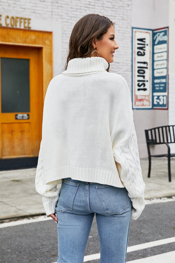 Stilla | Kabelstrik Langærmet sweater