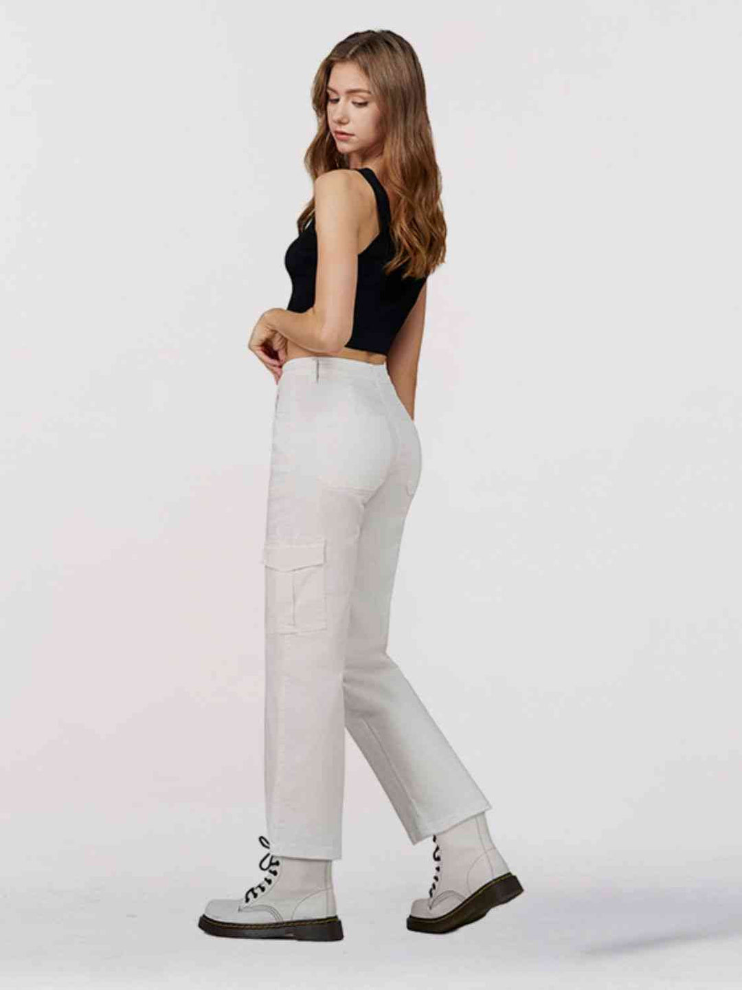 Stilla | Leg Jeans Med Lommer