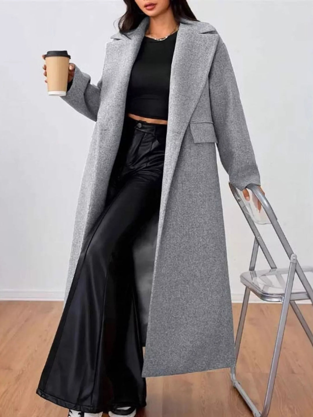 Stilla | Dame Oversized Langfrakke