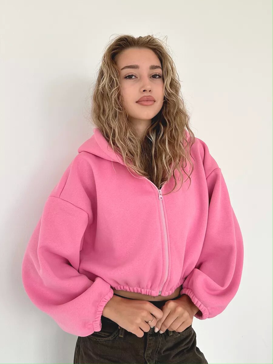 Stilla | Casual, Letvægts, Kort Sports Hoodie Jakke