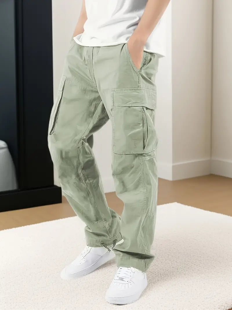 Stilla | Casual Joggingbukser Herre med Elastisk Talje Og Lommer