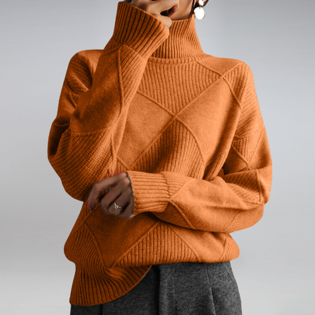 Stilla | Couture Rullekravepullover i Elegant Design