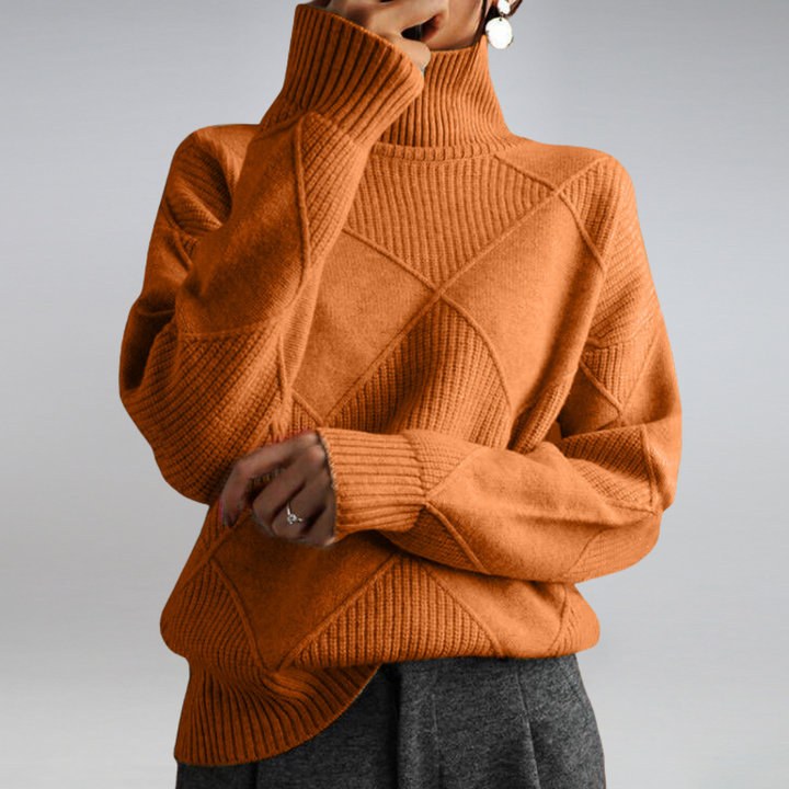 Stilla | Couture Rullekravepullover i Elegant Design