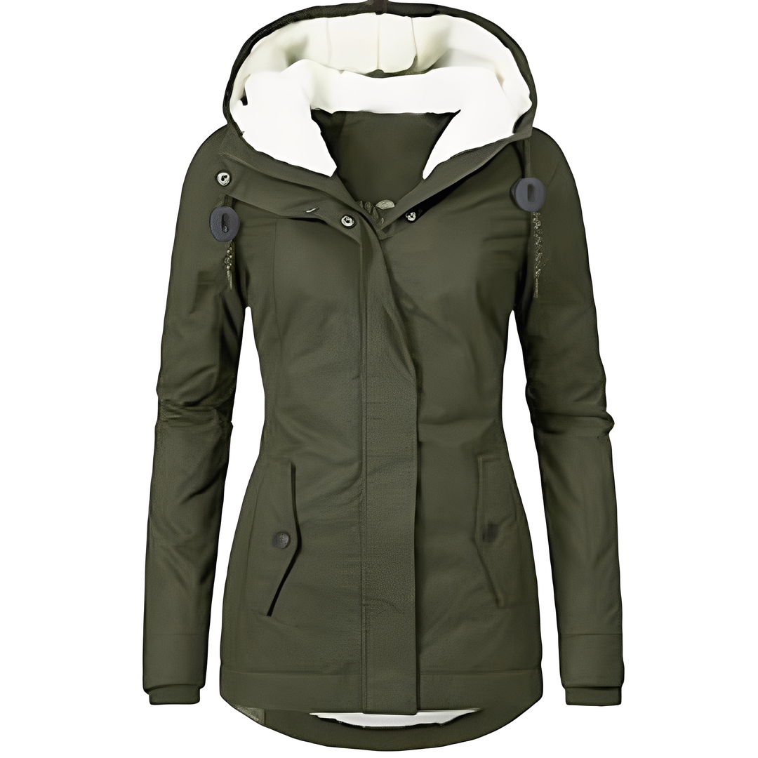 Stilla | Dame-Hooded Jumpsuit, Vandtæt