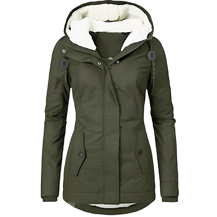 Stilla | Dame-Hooded Jumpsuit, Vandtæt
