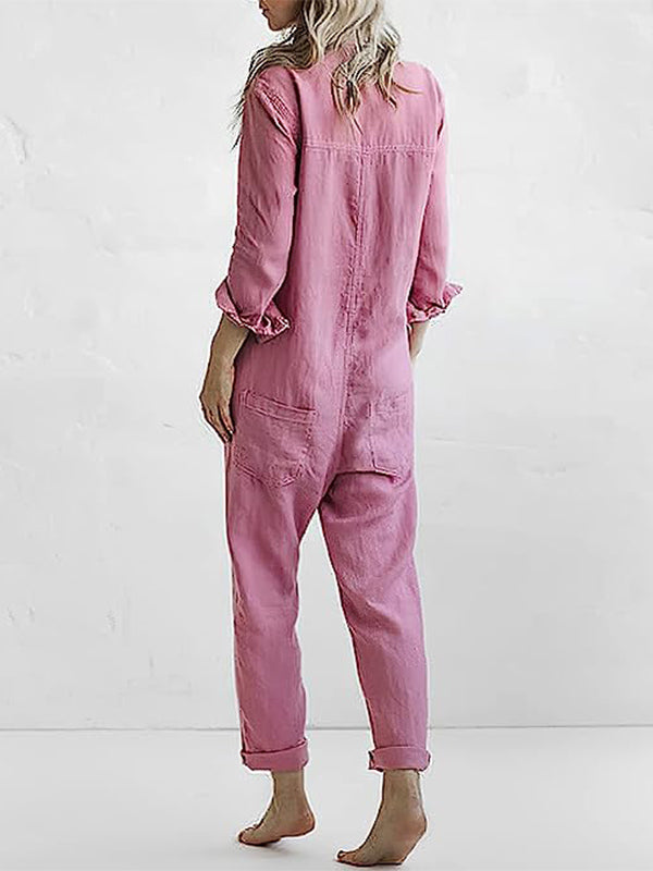 Stilla | Elegant Jumpsuit Med Lange Ærmer, Der Sikrer Stil Og Komfort