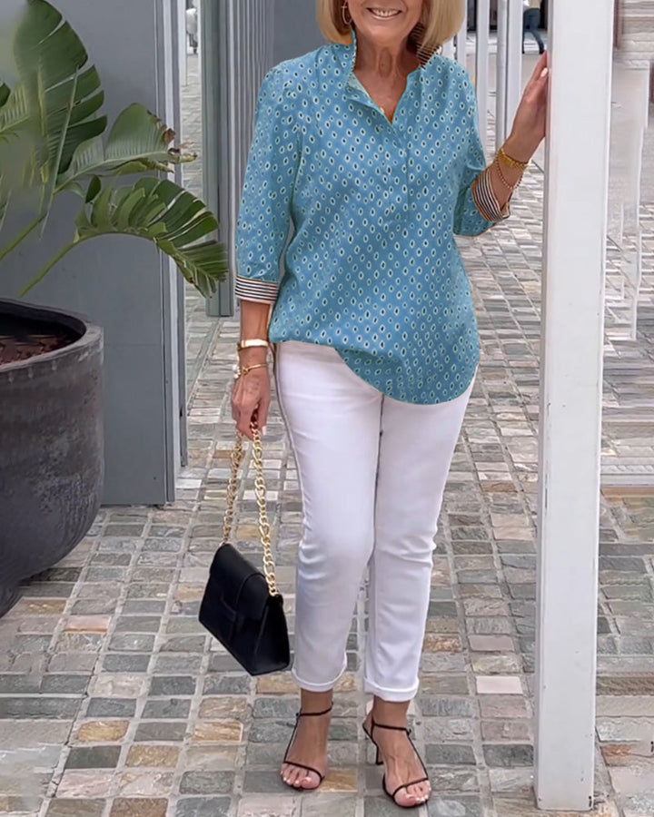Stilla | Elegant Bluse med prikker