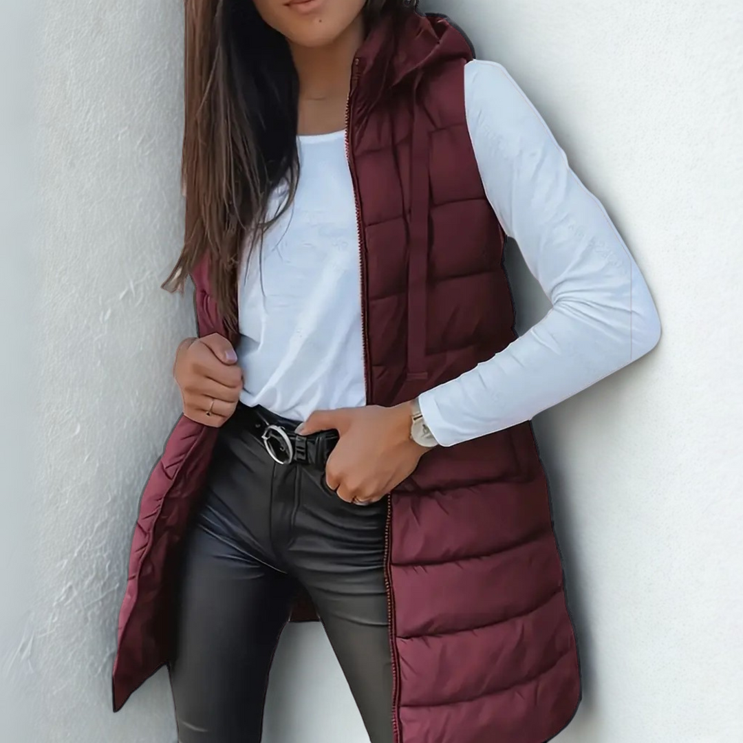 Stilla | Lange Puffervest
