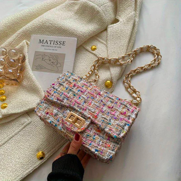 Stilla | Elegant Tweed Skuldertaske