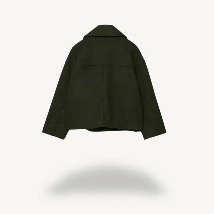 Stilla | Kort uld peacoat til kvinder