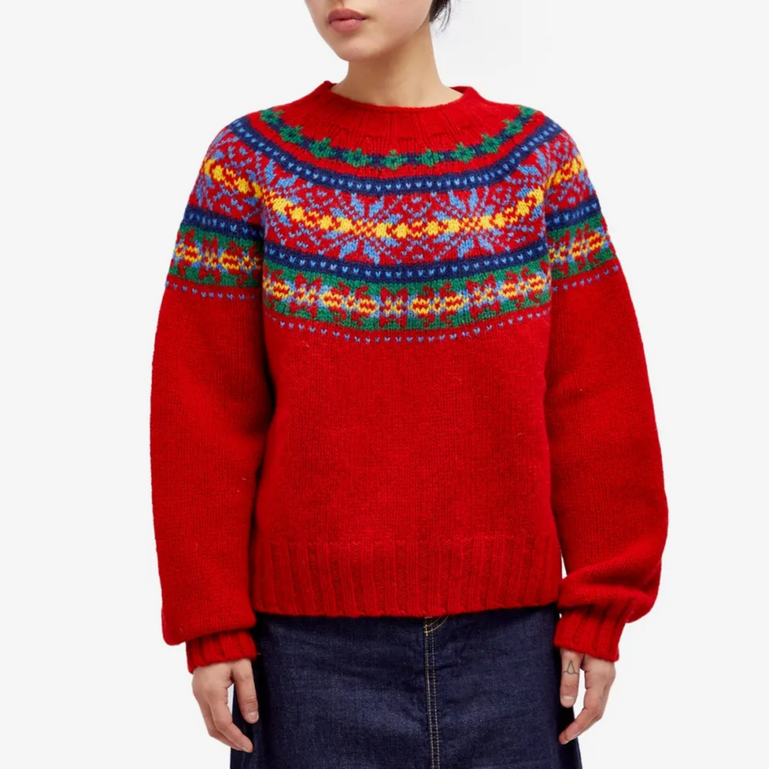 Stilla | Krammende Retro-bluse