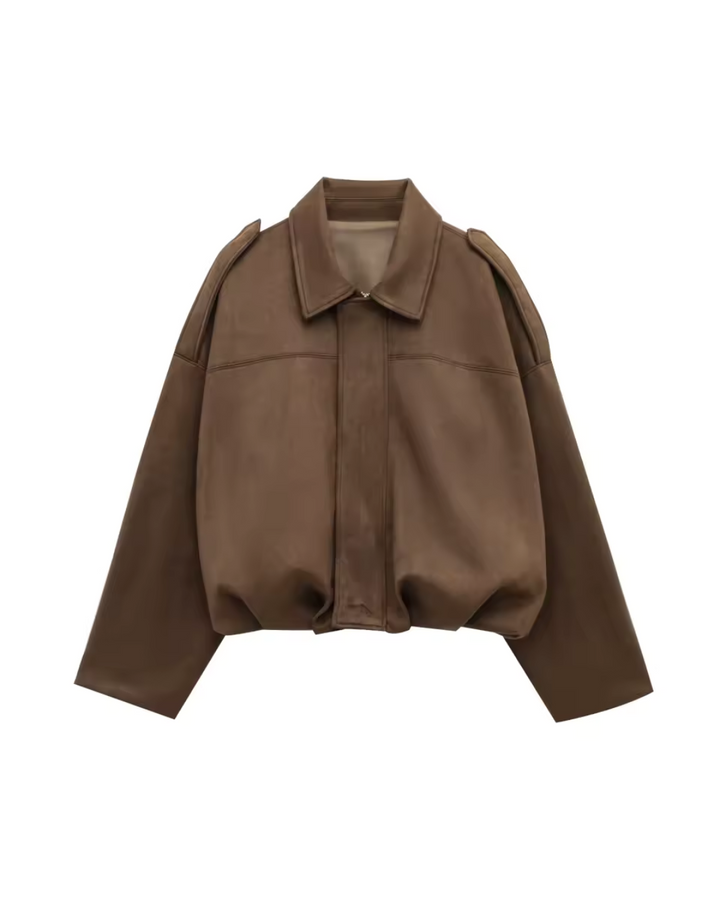 Stilla | Dame Cropped Boxy Jakke