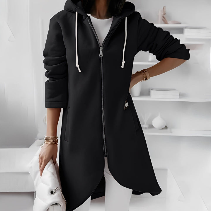 Stilla | Lang og Komfortabel Dame-Hoodie