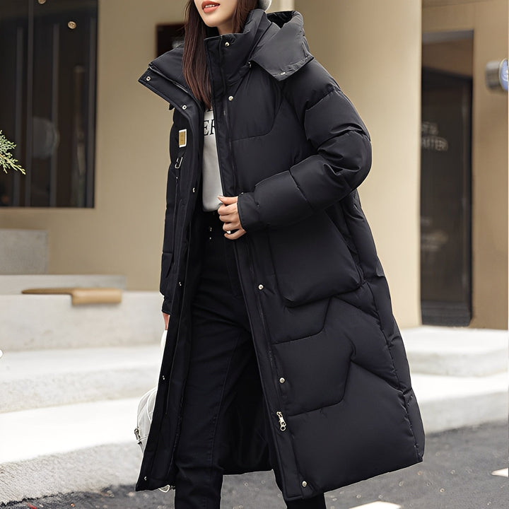 Stilla | Lange, Moderne Dame-Hoodie-Jakke
