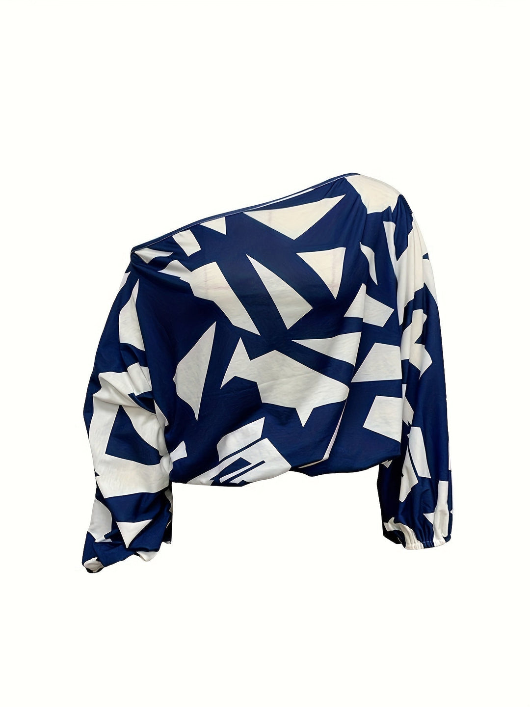 Stilla | Etisk Boho Bluse Med Bar Skulder Og Brede Flagermusærmer, Perfekt Til Forår Og Efterår