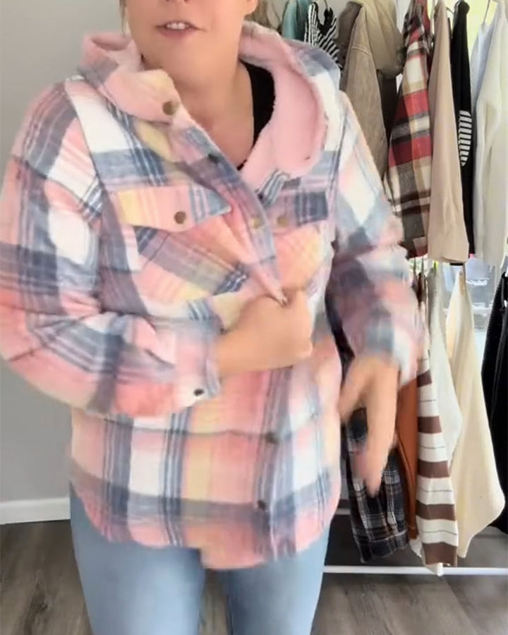 Stilla | Hoodie Uldfrakke