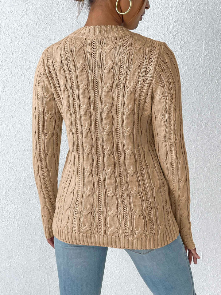 Stilla | Eksklusiv pullover med fletninger