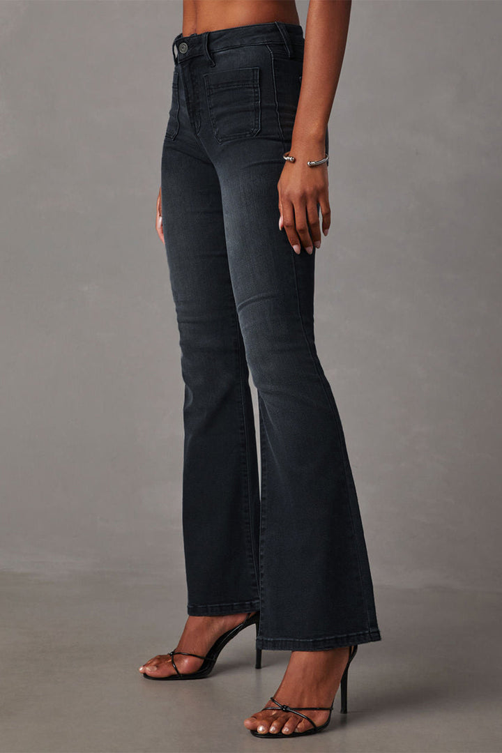 Stilla | Bootcut Jeans med Lommer