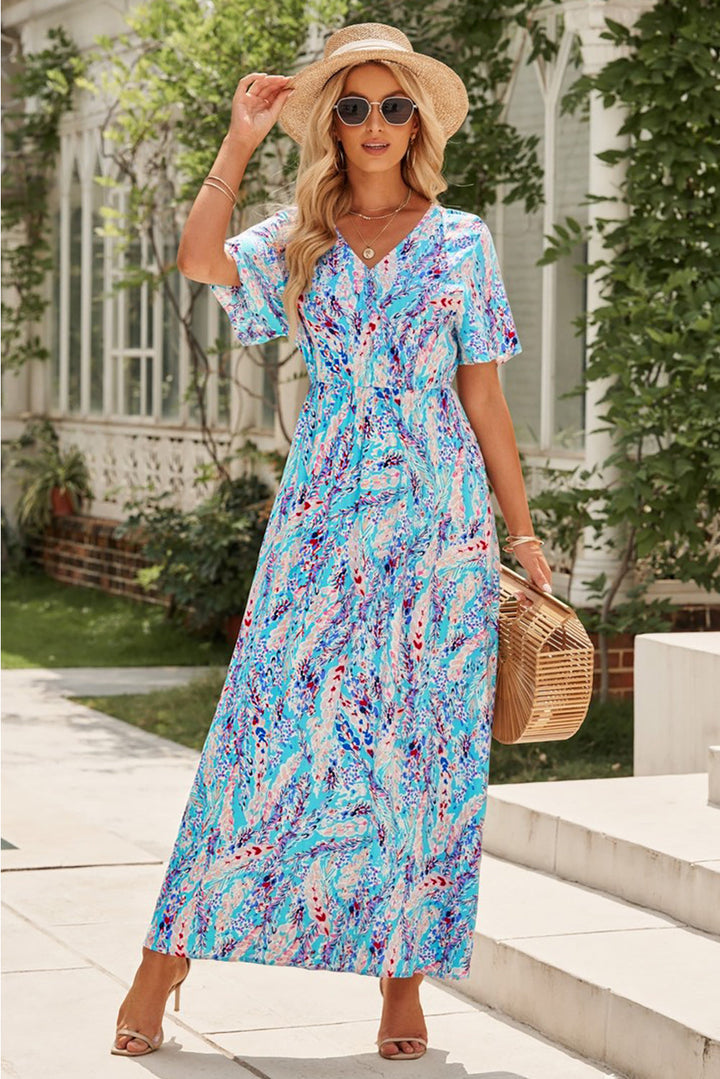 Stilla | V-Hals Maxi Kjole