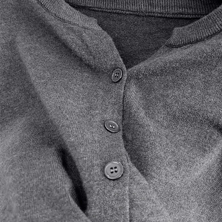 Stilla | Cozy Chunky Strik Uld Cardigan Trøje