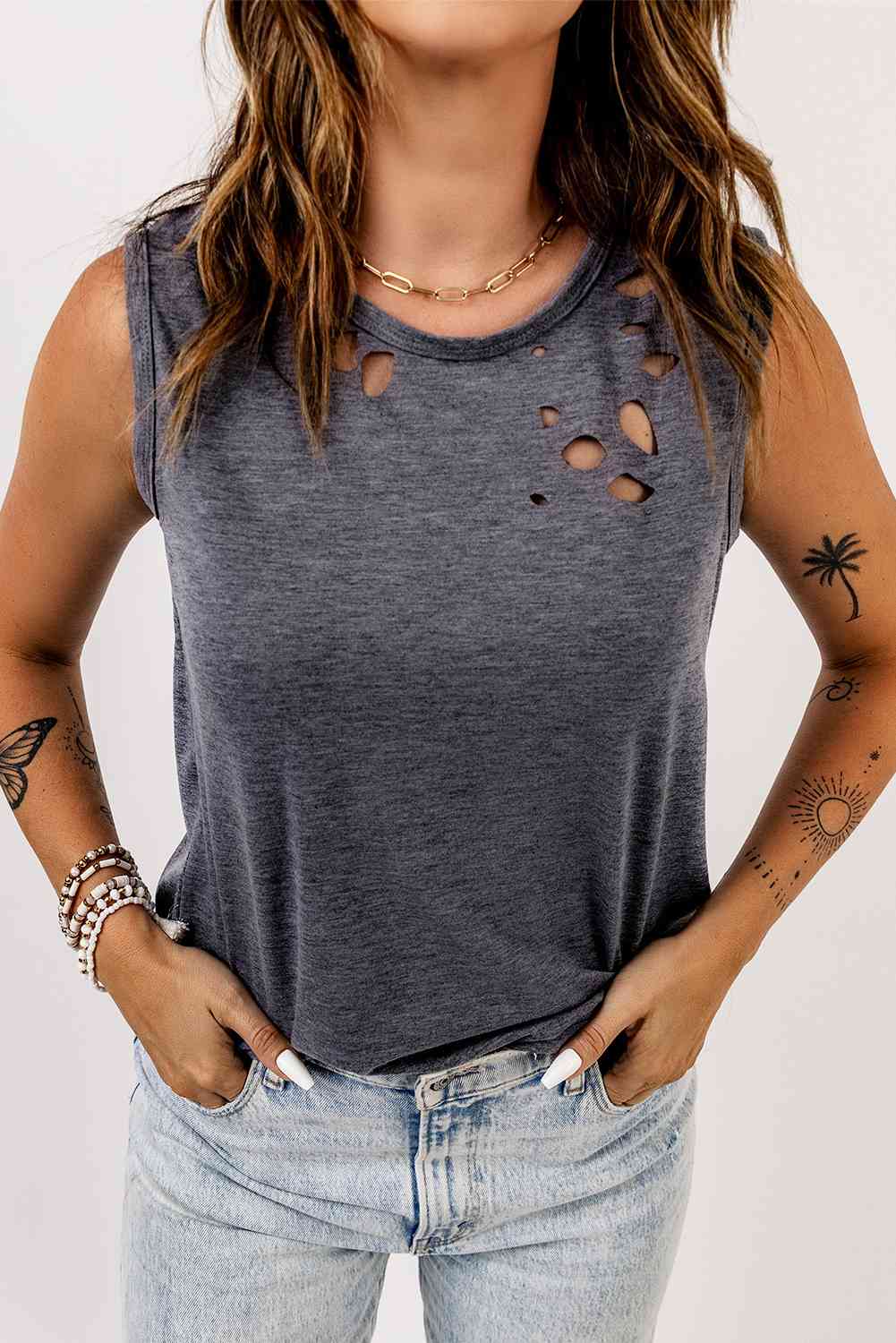 Stilla | Rund Hals Tanktop